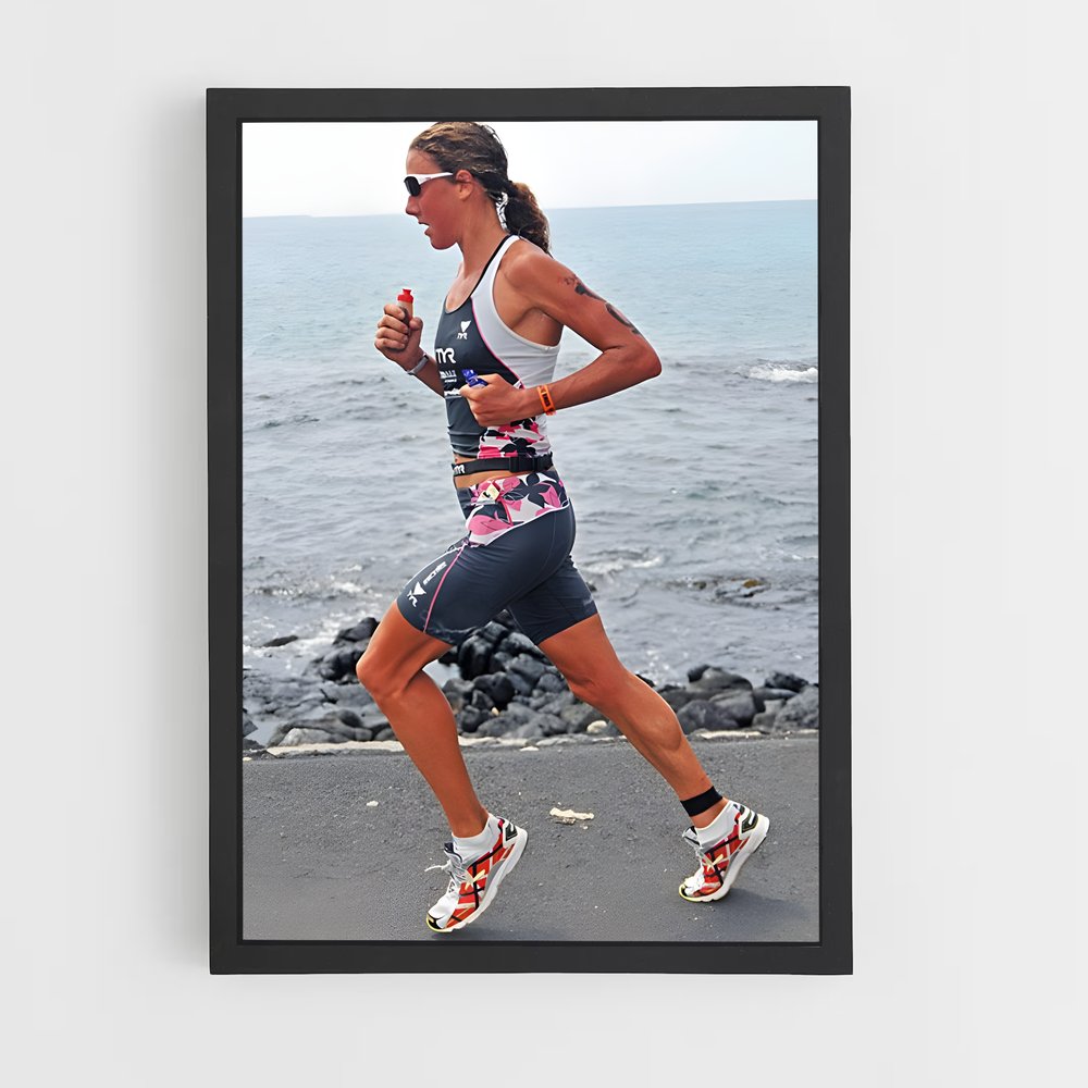 Poster Course en Bord de Mer – affiche Athlétisme (vue 2)